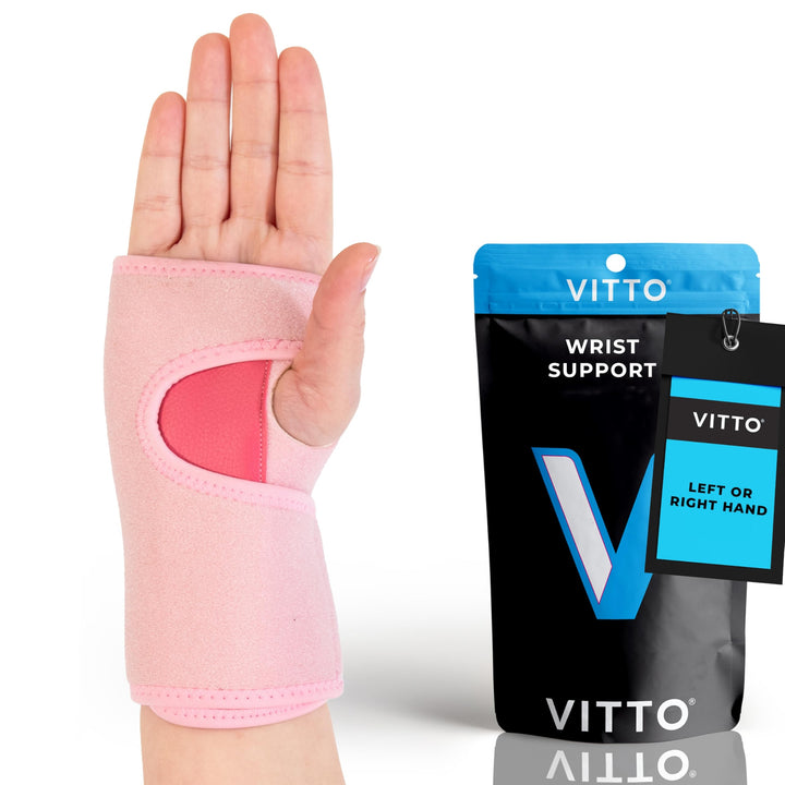 VITTO Wrist Supports - Carpal Tunnel Wrist Splint & Hand Brace, RSI Support