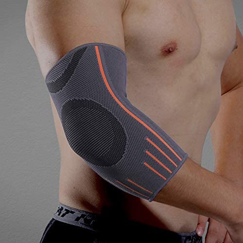 Elbow Support Sleeve, Grey (Compression)