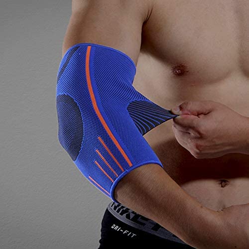 Elbow Support Sleeve, Blue (Compression)